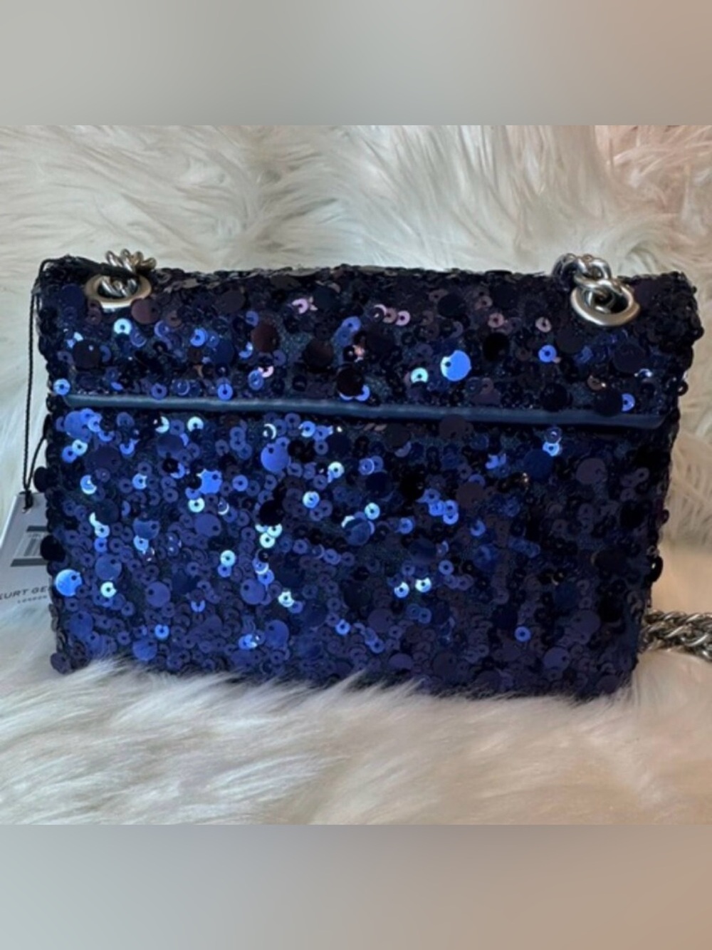 NWT Kurt Geiger Sequin Mini
Brixton Crossbody Bag - Picture 5 of 15
